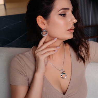 Колье Fiore Luna, BBL+CRY